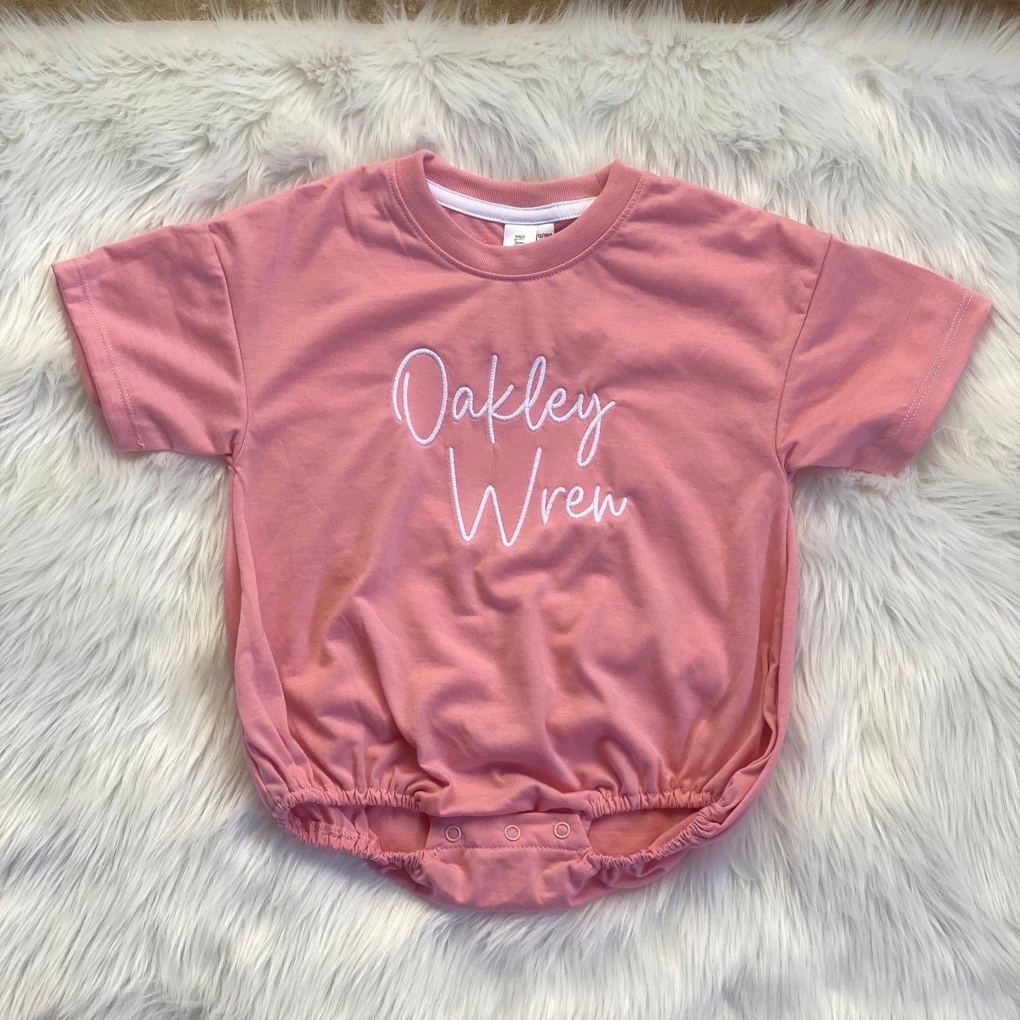 Oversized Tshirt Bubble - Sister Matching Set