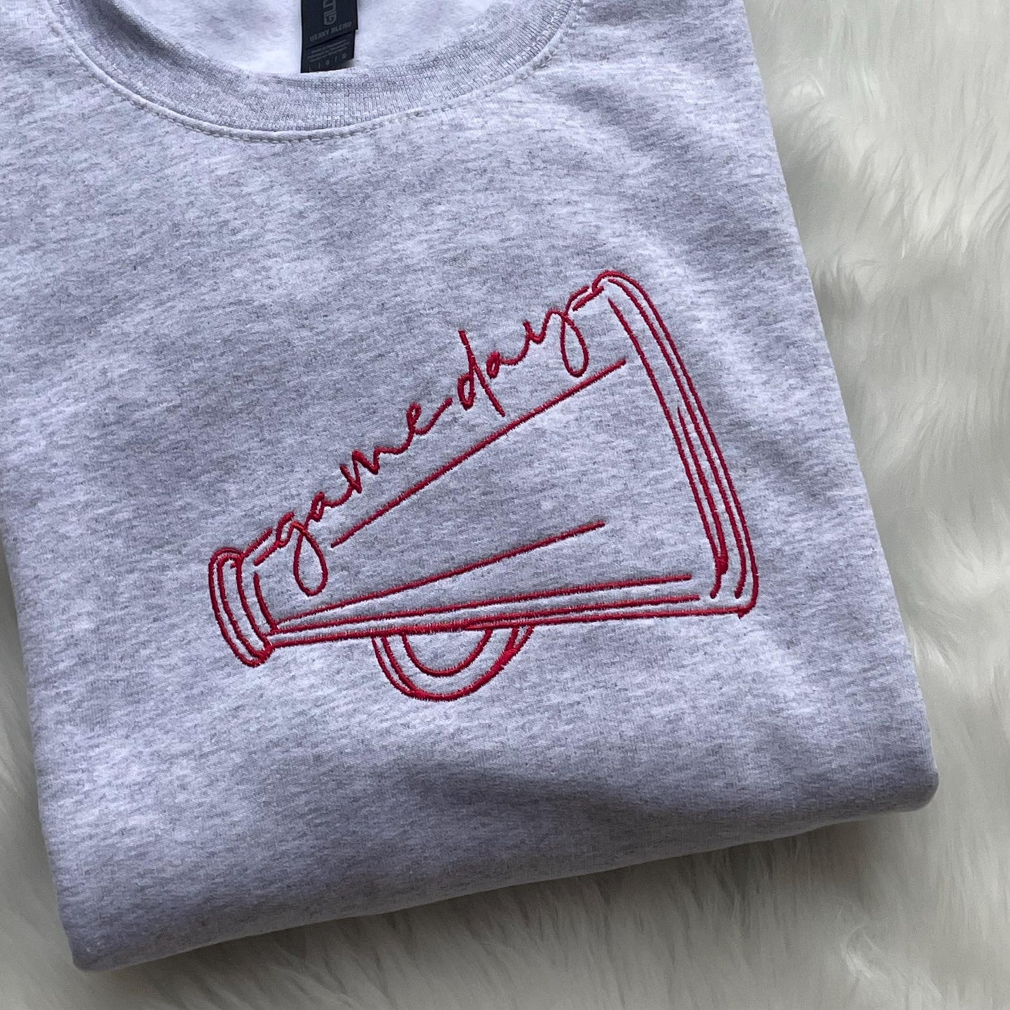 Cheer Game Day Embroidered Sweatshirt