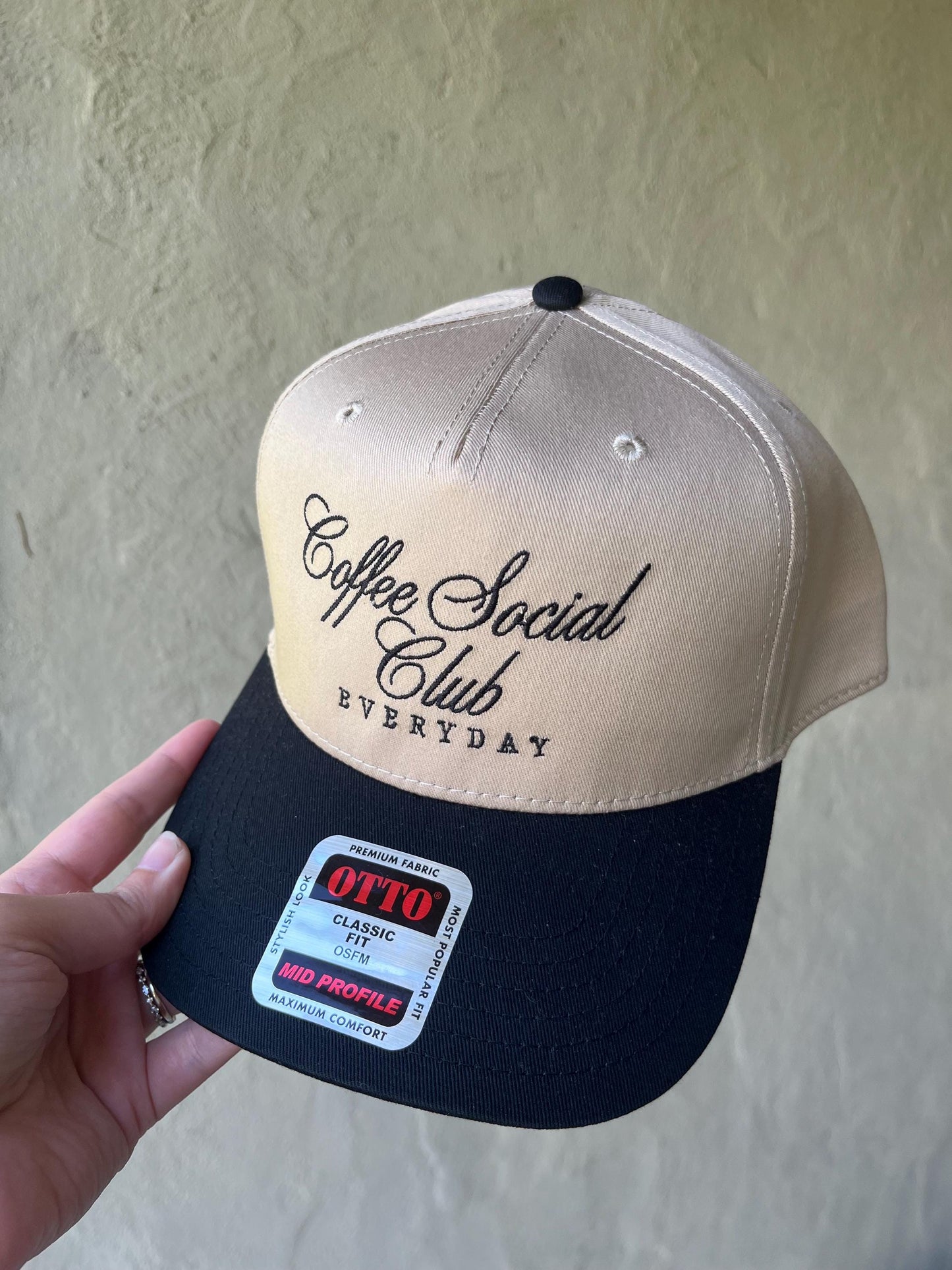Coffee Social Club Hat - Trucker Hat Coffee Lover Gift