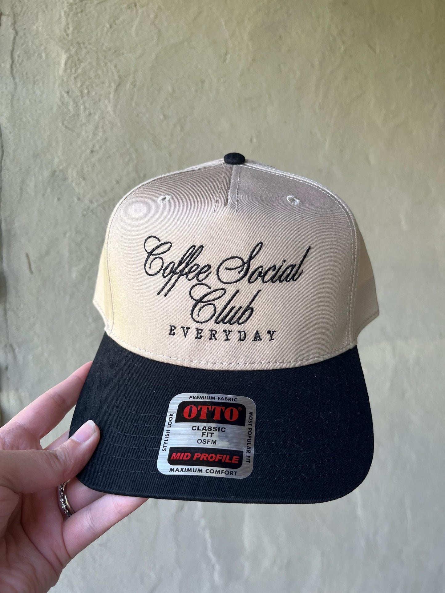 Coffee Social Club Hat - Trucker Hat Coffee Lover Gift