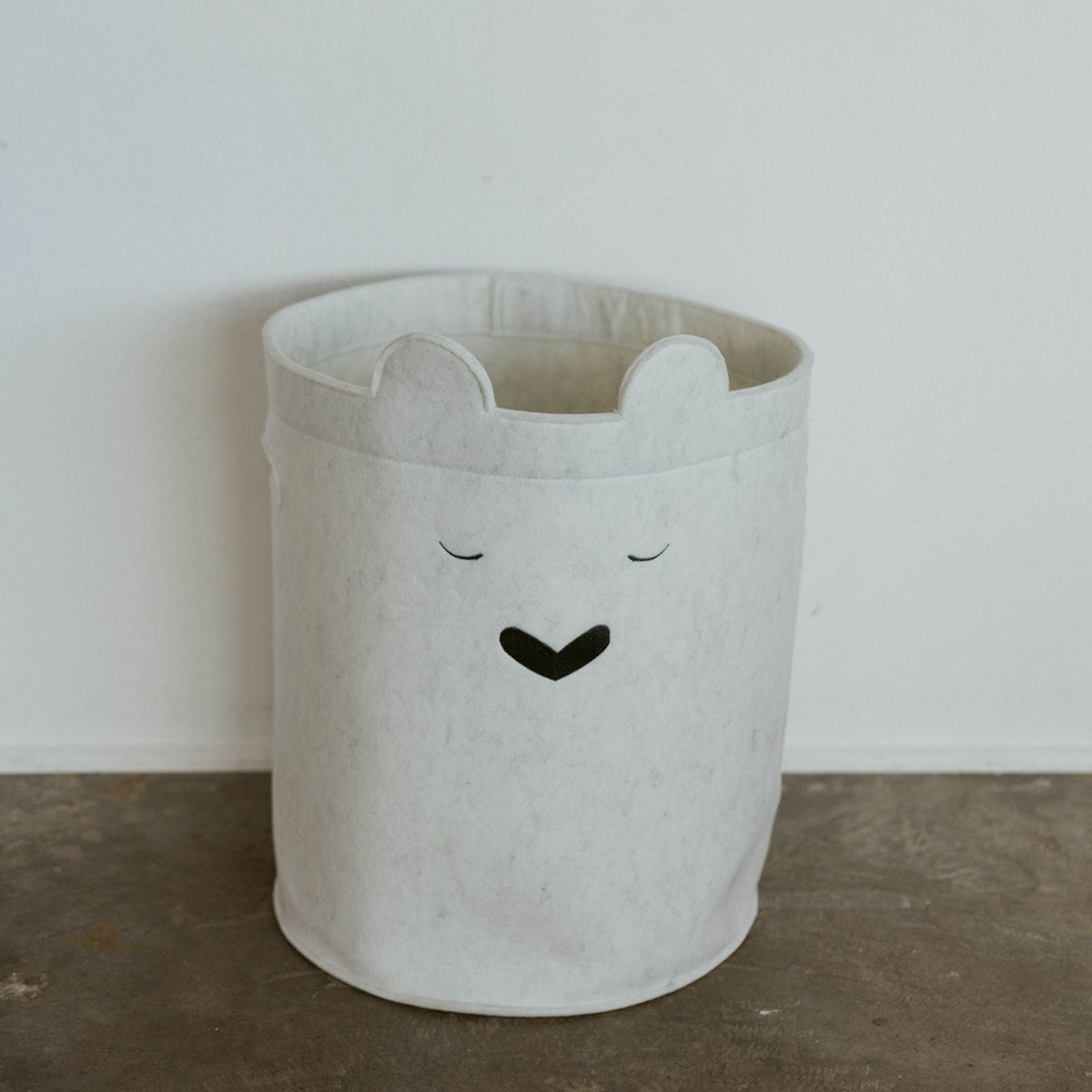 Bear Felt Laundry Hamper