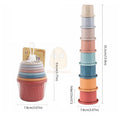 Baby Stacking Cups Educational Color and Number Sorting Toy