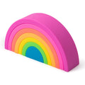 TYRY.HU 7PCS Baby Silicone Rainbow Building Blocks BPA Free