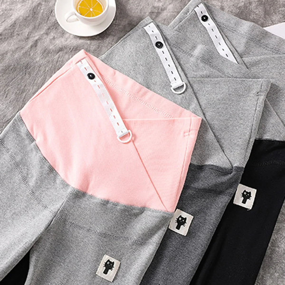 Adjustable Maternity Pants - # WOAA21410004-PRG