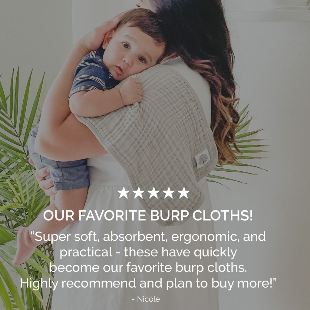 Dune Set - Muslin Burp Cloths (4 Pack)