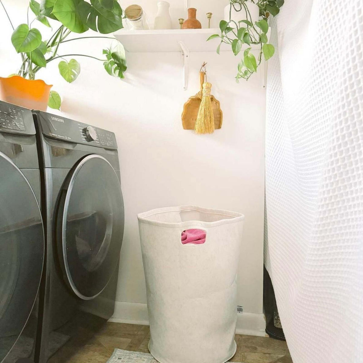 Felt Laundry Hamper