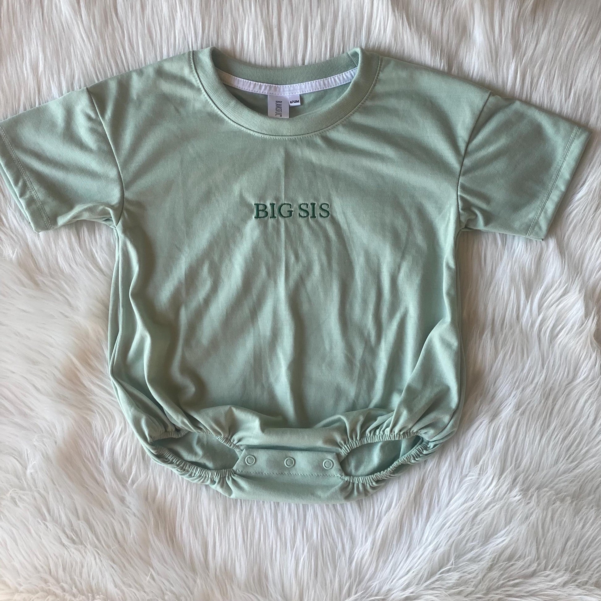 Tshirt Bubble Romper -Gender Neutral Personalized Gift