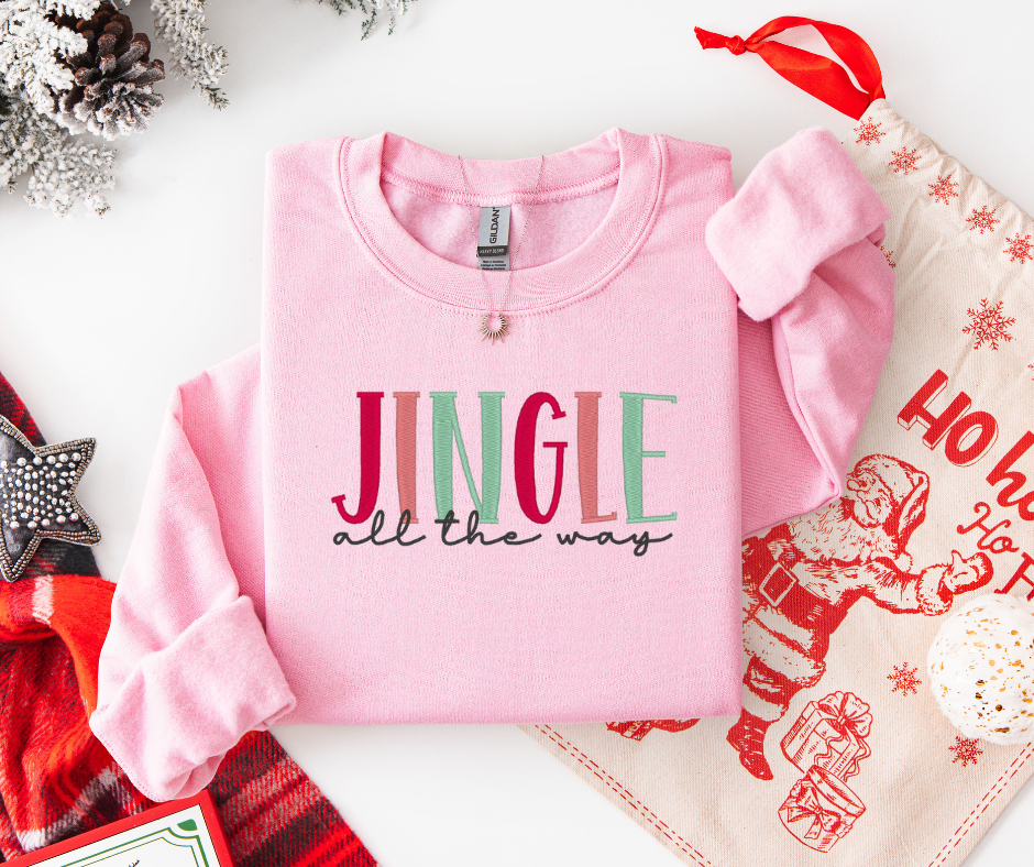Jingle All The Way Christmas Sweatshirt